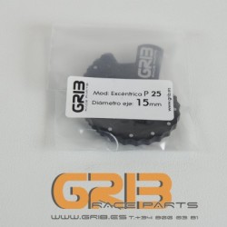 44- P25-15 para eje de 15 mm JUEGO 2 EXCENTRICAS